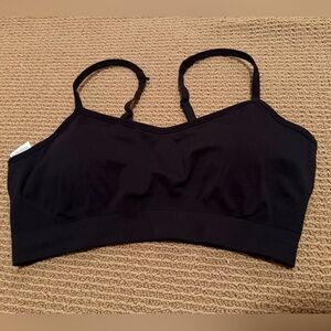 Athleta Renew Black Sports Bra
